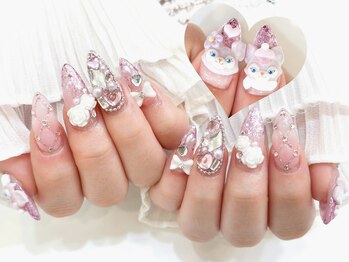 ネイルコレクション ピンク(Nail Collection Pink)/スカルプ＋3Dキャラ♪リーナベル