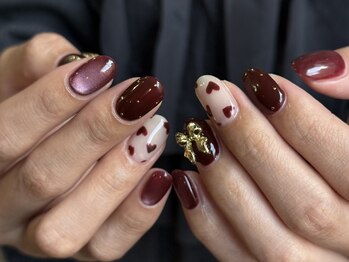 【Miyuu】ボルドーネイル