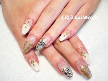 リリーズネイルアンドカフェ 相模原店(Lily's Nail&Cafe)の写真/シンプル~アート系までご用意◎丁寧なケアと親しみやすいカウンセリングでリピート多数!モチが悪い方にも