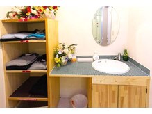 らくらく整体院 東浦和店/着替え棚