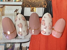 トレンド☆ひょう柄ネイル☆