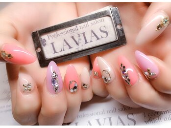 プロフェッショナル ネイルサロン ラヴィアス(LAVIAS)/【ジェル】10本アートし放題