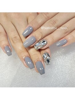 エムネイル ブランチ(Mネイル branch)/satomi担当:埋めつくしネイル