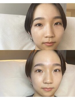 ハイク バイ ジェン(HIKE by gen.)/まつげパーマ × 眉毛