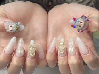 新宿3dネイル ウマ娘ネイル