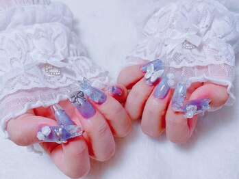 マカナマナ(Makana Mana)の写真/圧倒的技術と持ちの良さに自信アリ!!トレンドデザインや、推しネイル(プリント)が大人気★フィルイン◎
