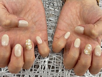 ディーネイル 池袋(D-nail)/〇オフィスフラワーネイル