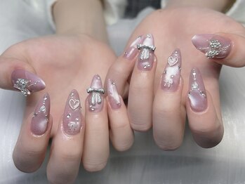 カナネイル(KANA.nail)/長さだし成人式ネイル