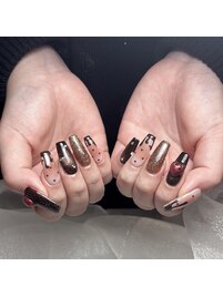 チョコレートネイル