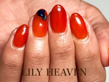 リリーヘブン(LILY HEAVEN)/秋 オレンジネイル