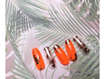 ネイルサロン&スクール ジーナ(GINA)/8月定額トレンドアート