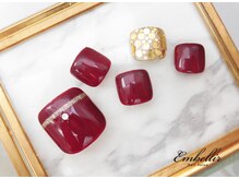 アンベリール 横浜店(Embellir)/(1058)ホロ埋めFootネイル