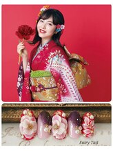 フェアリーテイル(Fairy Tail)/成人式ネイル