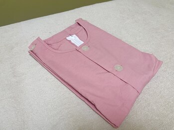 あわじ鍼灸室/お着替えもご用意してます！