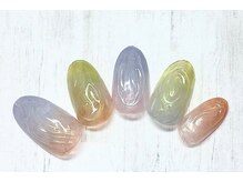 アルセア 上野御徒町店(Alcea)/ニュアンスネイル　ぷっくり