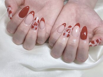 アルセア 上野御徒町店(Alcea)/ハートネイル フレンチ