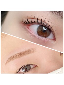 ニコ(25nico)/まつげと眉の同時施術