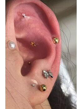 サロン デ リブレ 加古川店(salon de Libre)/小粒の耳つぼジュエリーも!!