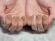 エーケーネイル(AKnail)/パールフラワー/マグネット