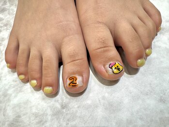 チコネイルサロン バイ オーロル(CHIKO NAIL SALON by AURORE)/【学割】フットdesignコース