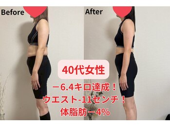 ア クイーユ/耳つぼダイエットで-6.4kg達成！