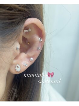 スマイルネイル(SMILE NAIL)/耳ツボジュエリー