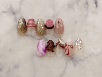 シエル ネイルスタジオ 古賀店(Ciel nail studio)/【今月のアート付コース】