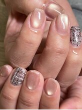 エーナイン イオン一関店/ツイードネイル