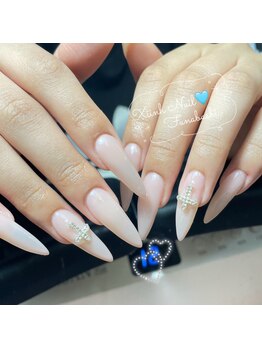 シン(XIINH)/チップ長さ出しワン本ネイル