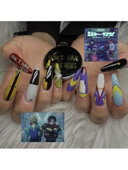 リールエム 高石店(Riru_M)の写真/時間がかかると思われている長さだしも、Riru_Mの時短長さだしなら90分仕上がり♪Artが映える指先に☆