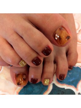 トータルサロン 白べぇーっ プラス/フット×べっ甲