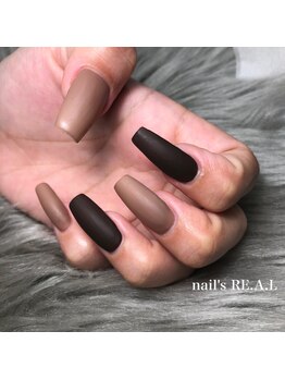 ネイルズリアル 倉敷(nail's RE.A.L)/マットネイル