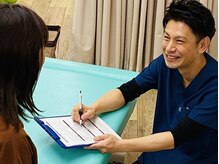 ABC整体スタジオ 聖蹟桜ヶ丘/整体施術前カウンセリング