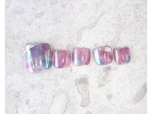 ネイルルーム エルナ(nail room ELNA)/フット定額デザイン￥8000