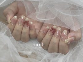 チーク×リボン