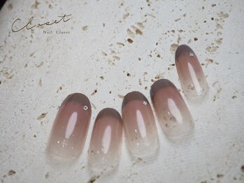 ネイルクローゼット(Nail Closet)/8月 Monthly Design