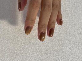 秋先取りネイル