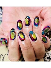 ブランシュ 藤沢(Blanche)/オーダーメイドネイル 宇宙