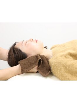 ヘッドスパで癒されたい