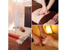 通いやすいプライベートサロンです。ほぐしリンパマッサージ