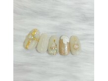 キュント(Qun’t)/ホワイトクリスマスネイル