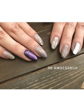 ネイルサロンアンドスクール ビーアンビシャス(be ambitious)/人気デザイン詰め込みネイル