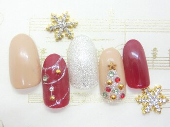 ネイルサロン ロゼオ(Nail salon Roseo)/■渋谷>7990円/ クリスマスNail