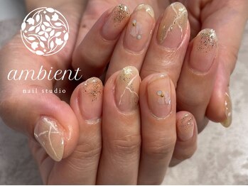 ネイルスタジオ アンビエント 表町店(Nail Studio ambient)/ニュアンスネイル