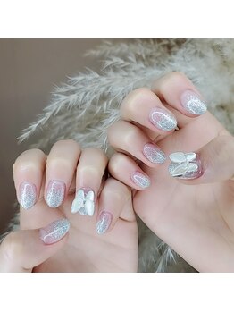 ローラネイル(Roller nail)/ジェルワンカラーコース￥4900