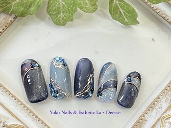 ユウコネイルズアンドエステティック ラ デェス(Yuko Nails & Esthetic La Deesse)/プラチナコース (定額制)¥9500