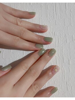 サムズアップネイル(thumbs up nail)/お客様ネイル