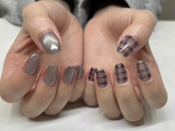 リット バイ セブンルックス 大宮東口店(Lit by 7LOOKS)/90分アート/8000/持ち込み