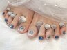 【FOOT】持込デザイン◎120分アートし放題｜初回オフ無料