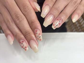 サンハチ(38)の写真/シンプルネイルだからこそ！指先が美しく際立つ美フォルム形成に自信あり◎360度綺麗な仕上がりに☆